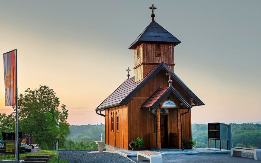 Wooden church in Mašići